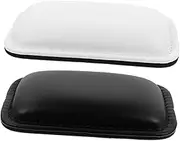 STOBOK Leather Wrist Support Pads for Keyboard 2pcs Comfortable Wrist Rests for Office Work