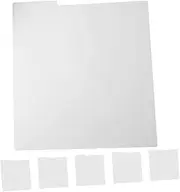 AUTSUPPL Record Divider Separators 6 Pack Book End Organizers Versatile for Books Cards and Documents Easy to Maintain