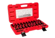 TOPTUL JGAI2301 Tool kit Extractor for electric connectors.Extractor set 23 pcs