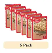 (6 Pack) Betty Crocker Pie Crust Mix, Makes Two 9-inch Crusts, 11 Oz. Delicious
