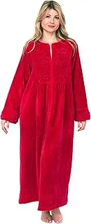 [Bath & Robes] Women's Chenille Full Length 100% Cotton Robe