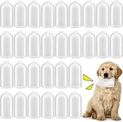 Haomian 30 Packs Squeakers for Dog Toys Replacement Squeakers for Dog Toys Extra Large Plastic Dog Toy Squeakers Repair Squeaky Dog Toys Pet Noise Maker Insert Replacement for Cat Dog Baby Toys