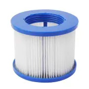 ALEKO Water Filter Cartridge for Inflatable Hot Tub Spa - Blue
