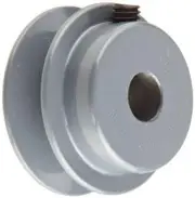4" Cast Iron 1/2" Shaft Sheave Pulley Single Groove, V Belt 4L AK41-1/2" AK4112