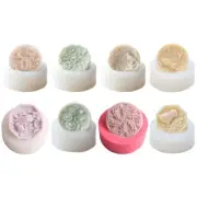 Round Flower Animal Silicone Soap Mold DIY Soap Making Supplies Cake Baking Mold