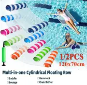 Float Pool Lounge Bed Inflatable Floating Water Hammock Swimming Chair Sea Beach