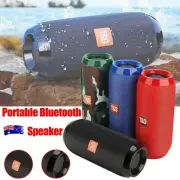 Wireless Portable Bluetooth Speakers HIFI Stereo Outdoor USB/TF/AUX FM Radio AU