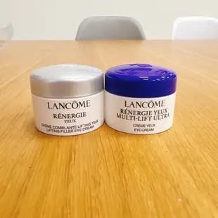 超緊顏白金緊緻抗痕眼霜 3ml 5ml 蘭蔻 LANCOME coco彩購  超緊顏5d太空抗皺眼霜 5ml