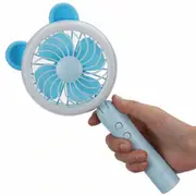 3 In 1 Multifunction USB Handheld Fan Adjustable Table Lamp Phone Holder Fan Cooler With Fan Base 25 PINK