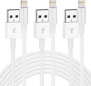 QZIIW iPhone Charger Cable 10 Ft,[Apple MFI Certified] 3Pack Extra Long USB to Lightning Cable 10 Feet,Apple Charging Power Cord 10 Foot for iPhone 14 13 12 11 Pro Max Mini XR X 9 8 7Plus 6s ipad
