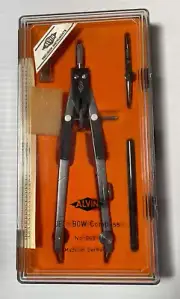 Alvin JET-BOW Compass No. 965 J Germany Drafting Machinist New