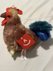 Aurora World Mini Flopsies Cocky the Rooster Stuffed Animal Super Soft Plush