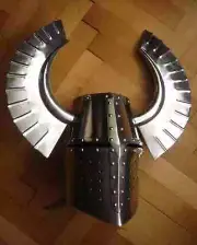 TEMPLAR HELMET KNIGHT CRUSADER ARMOUR STEEL STEEL WINGS HELMET
