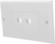 Outanaya Speaker Wire Terminal Panel Wall Plate Screws for Home Theater and Commercial Audio Systems