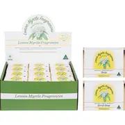 Lemon Myrtle Fragrances Soap Mixed Plain & Exfoliant 48x100g