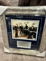Personally Signed Entourage with JSA Grenier, Connolly,Dillon,Ferrara framed AAA