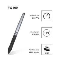 在飛比找蝦皮購物優惠-HUION PW100 Stylus Pen for H64