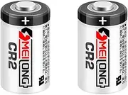 HOUYIBO 2PCS CR2 3V 800mAh Lithium Battery Replacement Non-Rechargeable Cell for Instruments