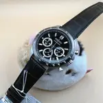 日本直送 SEIKO精工 SBTR021 真皮錶帶計時石英男錶
