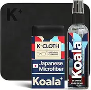 Koala Kleaner Alcohol Free Eyeglass Lens Cleaner Travel Size Spray Kit | Proudly American Made | Ultra Gentle, Highly Effective, and 100% Safe for Cleaning All Lenses and Screens, 2oz + Koala Kloth