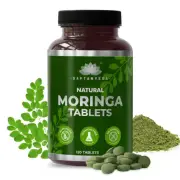 500mg Moringa Oleifera Tablets – 120 Count – Antioxidants, Energy & Nutrient