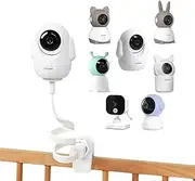 ieGeek Baby Monitor Mount Bracket for Baby 1T/4/5 Baby Camera Holder Holder with a 1/4” Screw,with 21.6" Flexible Gooseneck Arm