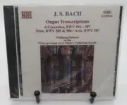 WOLFGANG RUBSAM - BACH: ORGAN TRANSCRIPTIONS MUSIC CD, 9 TRKS, FLENTROP ORGAN