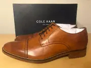 Cole Haan Preston Captoe Cap Toe British Tan 11 M