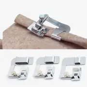 "StitchMaster Trio Hemmer Set: 3 Sizes (1/2", 3/4", 1") for Janome & Low Shank S
