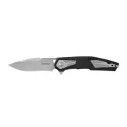 Kershaw Knives Tremolo Liner Lock 1390 4Cr14 Stainless Black Glass-Filled Nylon