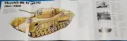 Churchill Mk IV Tank Poster Military War Display Out of Print Picture Wall Art