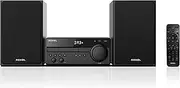 ROXEL RCD 750 Complete Hi-Fi System CD Player with DAB/DAB+, 100W RMS Sound with Elegant Design / MP3 /USB PLAYBACK, 3 Metres Speaker Cable, Bluetooth, FM & Digital Radio & Remote Control