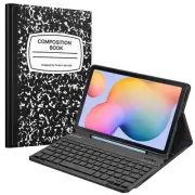 Keyboard Case for Samsung Galaxy Tab S6 Lite 10.4 Inch 2024/2022/2020, Soft T...