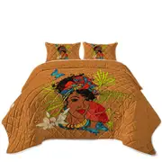Hawaii Girl Coverlet