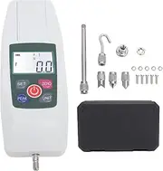 500N Digital Force Push Pull, Digital Push Pull Dynamometer, Tester with Units N LB Kg Oz Storage Box Backlit LCD Auto Power Off for School Teaching