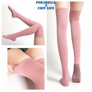 【Porabella】襪子 壓力襪 素色壓力襪 美腿襪 睡眠襪 運動長襪LEG SOCKS