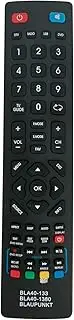 [AULCMEET] Remote Control,BLA40-133 BLA40-1380 New Replace Remote fit for Blaupunkt FULL HD LED 3D Smart TV 32/133I-WB-11B-HDP 32/133I-WB-11B-HP 32/133I-WB-5B2-HKUP