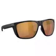 Costa Ferg XL Matte Black Frame Sunglasses w/Gold Mirror 580G 06S9012-90121362