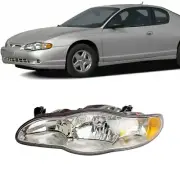 Fits 2000-2005 Chevy Monte Carlo Headlight Driver Side GM2502212 (for: Chevrolet)