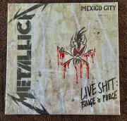 Metallica Live Shit Binge & Purge 4 LP Color Vinyl Box Set NEW Mexico City