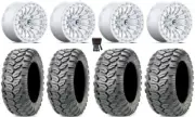 Fuel Rincon Beadlock 15" Wheels Mh 27" Ceros Tires Polaris RZR XP 1000 / PRO XP