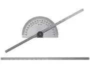 Moore & Wright Protractor Type Depth Gauge Metric/Imperial 0-6in MAW44