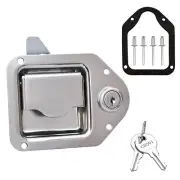 Truck Tool Box Latch Replacement Kit- 304 Stainless Truck Toolbox Lock 4-3/8”X
