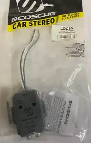 Scosche LOC80 Line Out Converter Adjustable 80 Watt Amplifier Add on Module New
