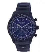 Citizen Chronograph Base 30 Pulsations Eco-Drive CA4505-80M 100M Mens Watch