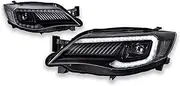 Car Head Lamp Compatible For Subaru Lmpreza WRX Headlight 2008-2014 Upgrade Modified To New Dynamic Turn Signal Car LED Headlight Assembly