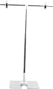 Adjustable Poster Stand T Shaped Poster Board with Clip Store Counter