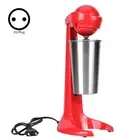 Home Electric Stainless Steel Double Head Milkshake Maker Coffee Frother Milk Bl