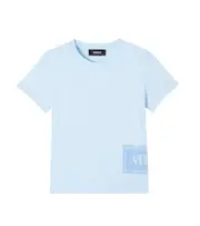 [Versace Kids] Versace Kids '90s Vintage cotton jersey T-Shirt Y 12 blue