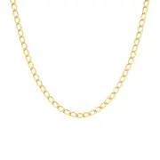 9ct 45cm Solid Curb Chain